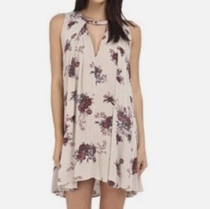 FREE PEOPLE Tree Swing Tunic Dress Floral Size Medium